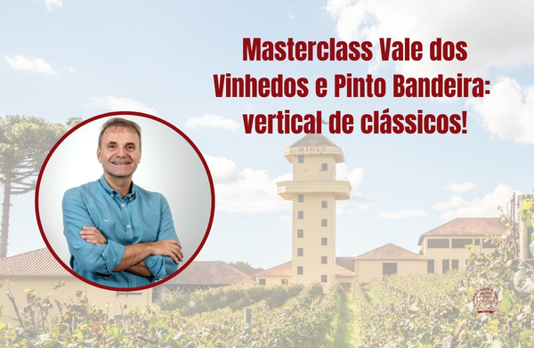 Masterclass Vale dos Vinhedos e Pinto Bandeira: vertical de clássicos!