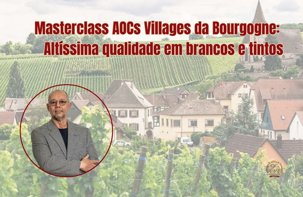 Masterclass AOCs Villages da Bourgogne: altíssima qualidade