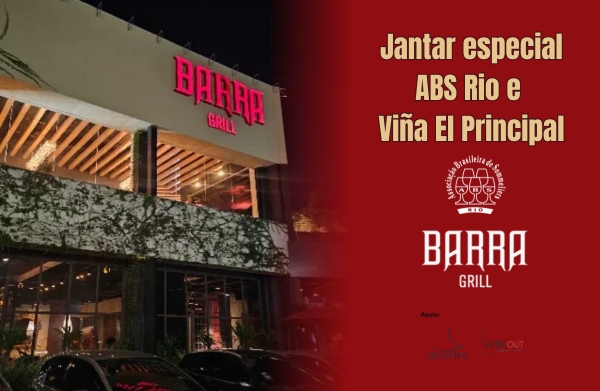 Jantar Especial ABS e Viña El Principal - Barra Grill
