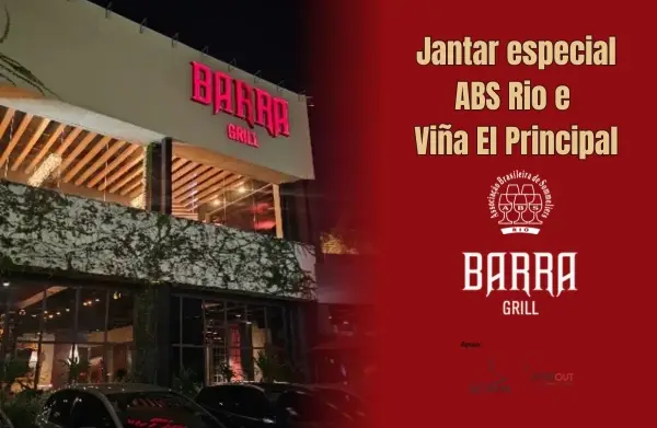 Jantar Especial ABS e Viña El Principal - Barra Grill